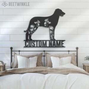 Custom-FLoral-Beauceron-Metal-Wall-Art-LED-Light_2