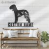 Custom-FLoral-Bedlington-Terrier-Metal-Wall-Art-LED-Light_4