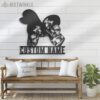 Custom-FLoral-Bichons-Frises-Metal-Wall-Art-LED-Light_8