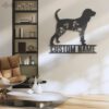 Custom-FLoral-Black-and-Tan-Coonhound-Metal-Wall-Art-LED-Light_8