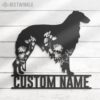 Custom-FLoral-Borzoi-Metal-Wall-Art-LED-Light_3