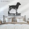 Custom-FLoral-Brittany-Spaniel-Metal-Wall-Art-LED-Light_5