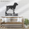 Custom-FLoral-Brittany-Spaniel-Metal-Wall-Art-LED-Light_6