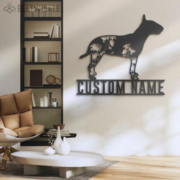 Custom-FLoral-Bull-Terrier-Metal-Wall-Art-LED-Light_4