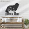 Custom-FLoral-Cavalier-King-Charles-Spaniel-Metal-Wall-Art-LED-Light_3