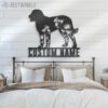 Custom-FLoral-Chesapeake-Bay-Retriever-Metal-Wall-Art-LED-Light_5