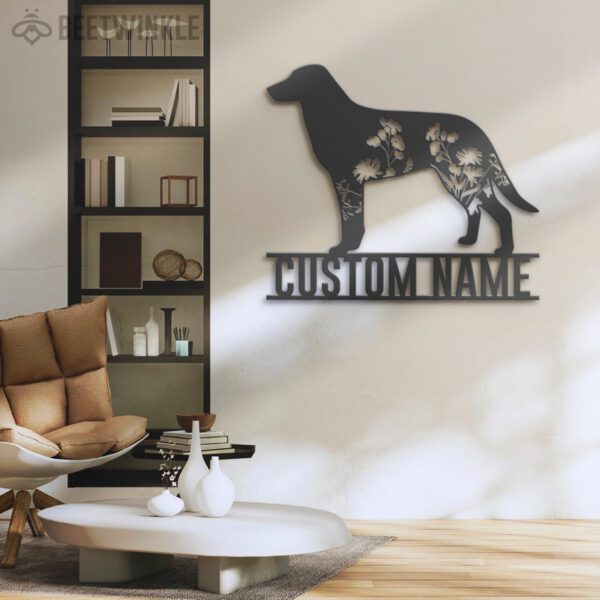 Custom-FLoral-Chinook-Dog-Metal-Wall-Art-LED-Light_3