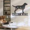 Custom-FLoral-Curly-Coated-Retriever-Metal-Wall-Art-LED-Light_7