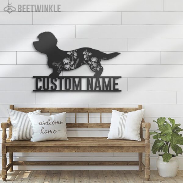 Custom-FLoral-Dandie-Dinmont-Terrier-Metal-Wall-Art-LED-Light_6