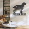 Custom-FLoral-English-Springer-Spaniel-Metal-Wall-Art-LED-Light_2