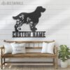 Custom-FLoral-English-Springer-Spaniel-Metal-Wall-Art-LED-Light_8