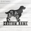 Custom-FLoral-Field-Spaniel-Metal-Wall-Art-LED-Light_7