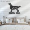 Custom-FLoral-Flat-coated-Retriever-Metal-Wall-Art-LED-Light_8