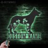 Custom-FLoral-German-Shepherd-Metal-Wall-Art-LED-Light_1