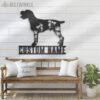 Custom-FLoral-German-Wirehaired-Pointer-Metal-Wall-Art-LED-Light_1