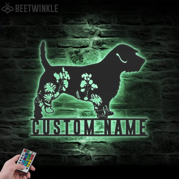 Custom-FLoral-Glen-of-Imaal-Terrier-Metal-Wall-Art-LED-Light_5