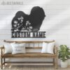 Custom-FLoral-Havanese-Metal-Wall-Art-LED-Light_4