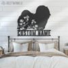 Custom-FLoral-Havanese-Metal-Wall-Art-LED-Light_5