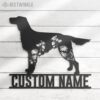 Custom-FLoral-Irish-Setter-Metal-Wall-Art-LED-Light_4