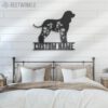 Custom-FLoral-Irish-Water-Spaniel-Metal-Wall-Art-LED-Light_2