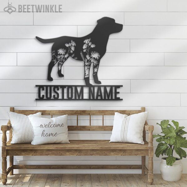 Custom-FLoral-Labrador-Retriever-Metal-Wall-Art-LED-Light_6