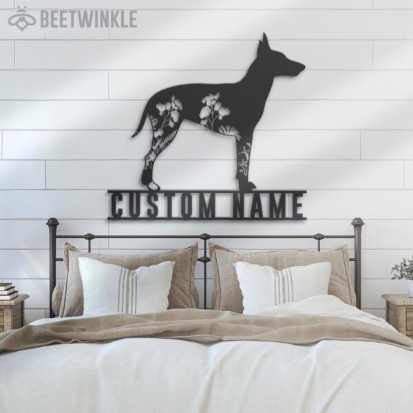 Custom-FLoral-Manchester-Terrier-Metal-Wall-Art-LED-Light_7