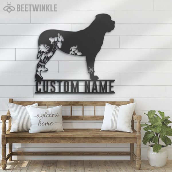 Custom-FLoral-Mastiff-Metal-Wall-Art-LED-Light_4