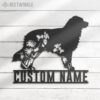 Custom-FLoral-Miniature-American-Shepherd-Metal-Wall-Art-LED-Light_8