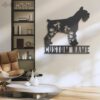 Custom-FLoral-Miniature-Schnauzer-Metal-Wall-Art-LED-Light_2