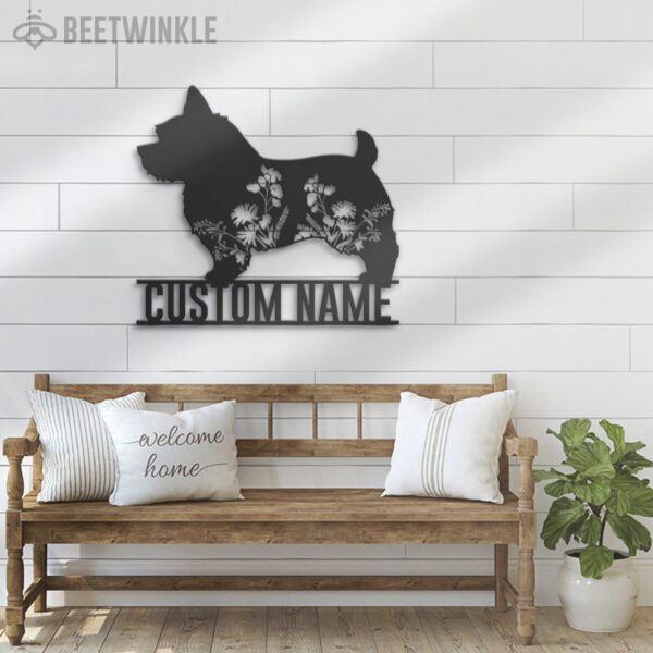 Custom-FLoral-Norfolk-Terrier-Metal-Wall-Art-LED-Light_3