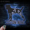 Custom-FLoral-Parson-Russell-Terrier-Metal-Wall-Art-LED-Light_2