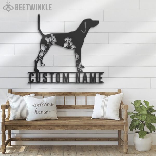 Custom-FLoral-Plott-Hound-Metal-Wall-Art-LED-Light_3