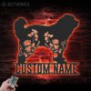 Custom-FLoral-Pyrenean-Shepherd-Metal-Wall-Art-LED-Light_3