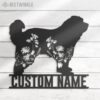 Custom-FLoral-Pyrenean-Shepherd-Metal-Wall-Art-LED-Light_6