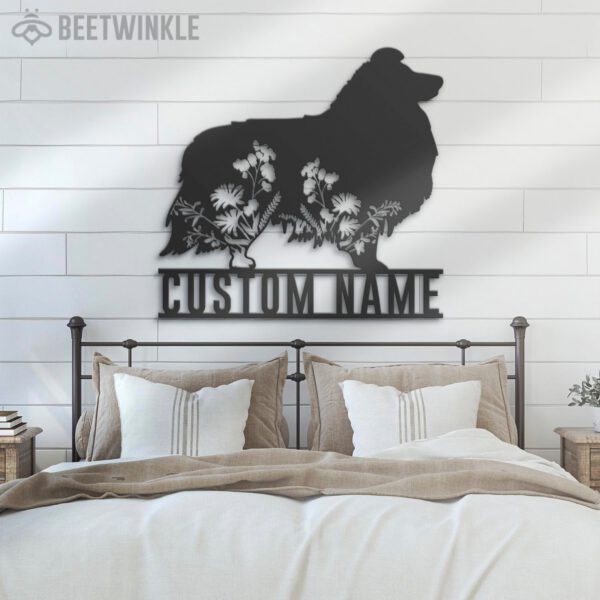 Custom-FLoral-Shetland-Sheepdog-Metal-Wall-Art-LED-Light_8