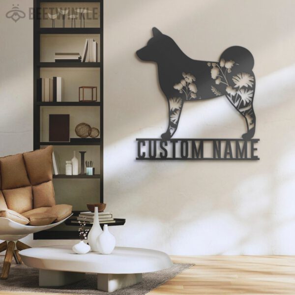 Custom-FLoral-Shiba-Inu-Dog-Metal-Wall-Art-LED-Light_7