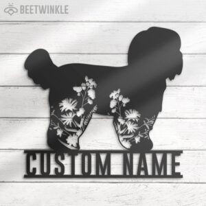 Custom-FLoral-Shih-Tzu-Dog-Metal-Wall-Art-LED-Light_2