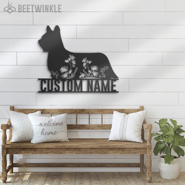 Custom-FLoral-Skye-Terrier-Metal-Wall-Art-LED-Light_3