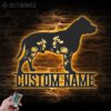 Custom-FLoral-Staffordshire-Bull-Terrier-Metal-Wall-Art-LED-Light_5