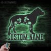 Custom-FLoral-Staffordshire-Bull-Terrier-Metal-Wall-Art-LED-Light_8