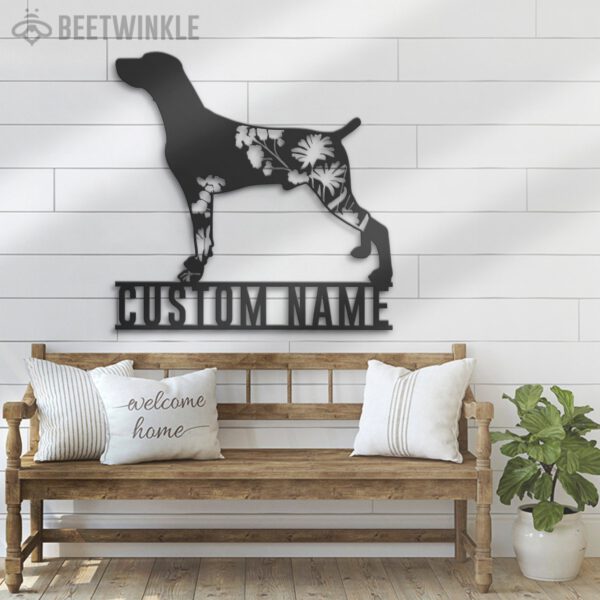 Custom-FLoral-Weimaraner-Metal-Wall-Art-LED-Light_5