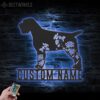 Custom-FLoral-Wirehaired-Pointing-Griffon-Metal-Wall-Art-LED-Light_8