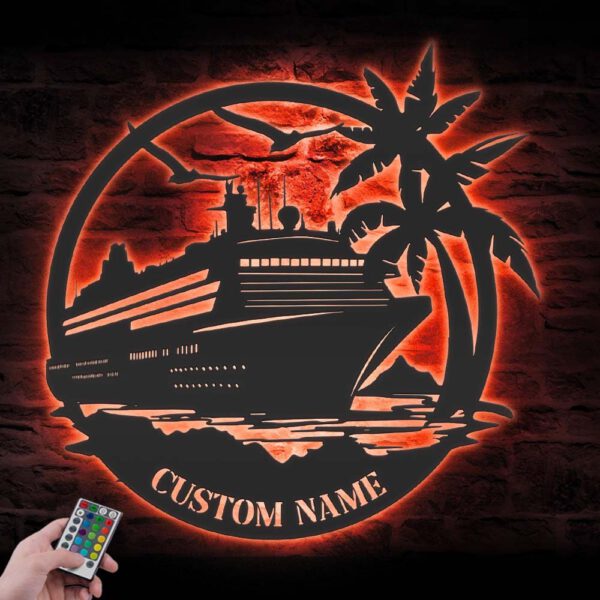 Custom-Family-Cruise-Ship-Metal-Wall-Art-LED-Light-2-3