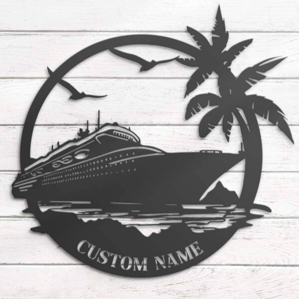 Custom-Family-Cruise-Ship-Metal-Wall-Art-LED-Light-3