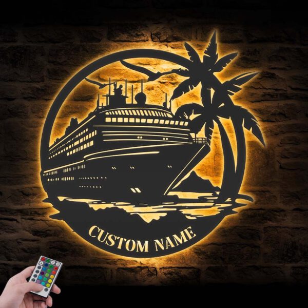 Custom-Family-Cruise-Ship-Metal-Wall-Art-LED-Light-4-6