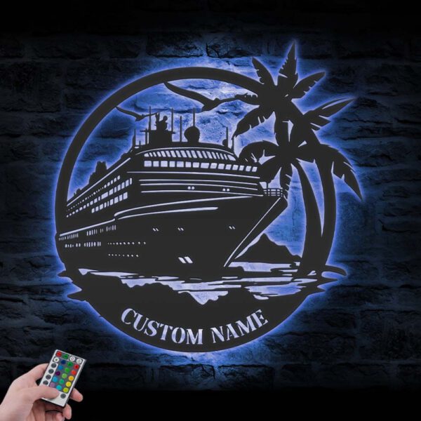 Custom-Family-Cruise-Ship-Metal-Wall-Art-LED-Light-5-6