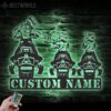 Custom-Family-Snowmobile-Metal-Wall-Art-LED-Light-2-1