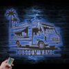 Custom-Fast-Food-Truck-Metal-Wall-Art-LED-Light-For-Dad_4