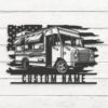 Custom-Fast-Food-Truck-US-Flag-Metal-Wall-Art-LED-Light_7