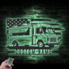 Custom-Fast-Food-Truck-US-Flag-Metal-Wall-Art-LED_4